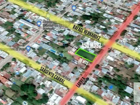 Terreno en Venta en Bolivar, USD 75.000