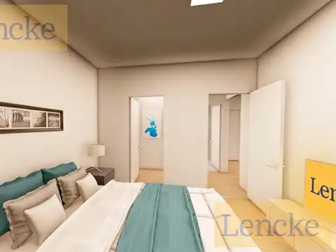 Departamento 2 ambientes con 1 baño