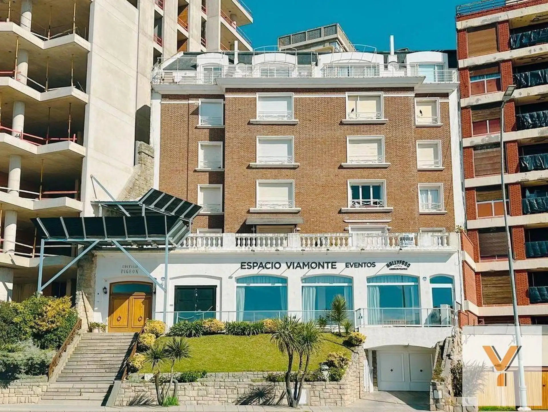 Depto 4 amb, 97m² cubiertos con cochera — frente norte