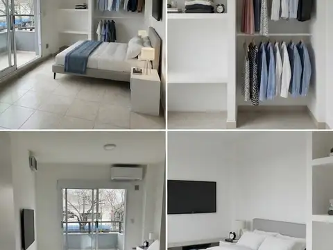 EXCELENTE SEMI-PISO DE 1 AMBIENTE DIVIDIDO AL FRENTE CON BALCON, BAÑO COMP, 35M2 MUY LUMINOSO.