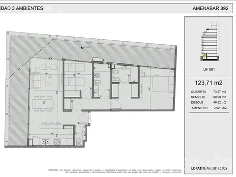 Departamento - Colegiales