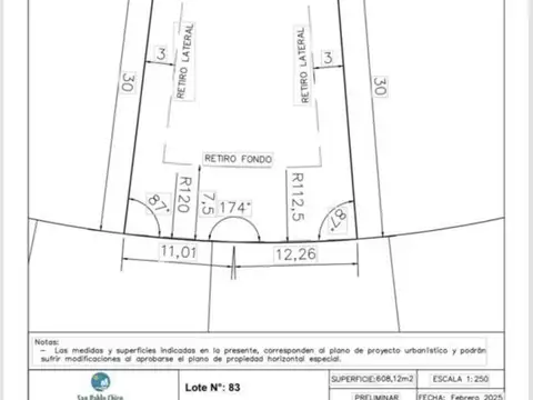 Terreno en Venta en San Pablo Chico, USD 43.200