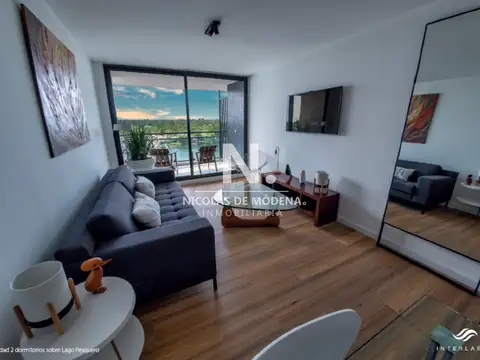 Venta Moderno Apto en Contruccion de 2 Dormitorios frente al Lago en Barra de Carrasco.