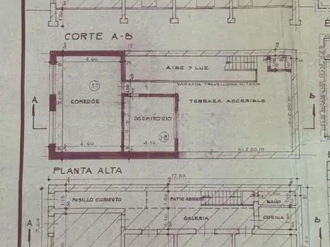 Terreno en Venta 17  mts Fondo