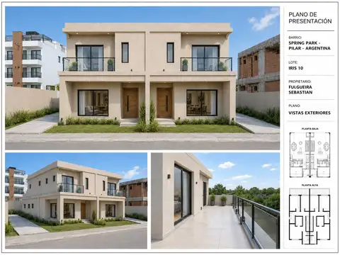 Casa Dúplex  en Venta en SpringPark Pilar, Pilar, G.B.A. Zona Norte