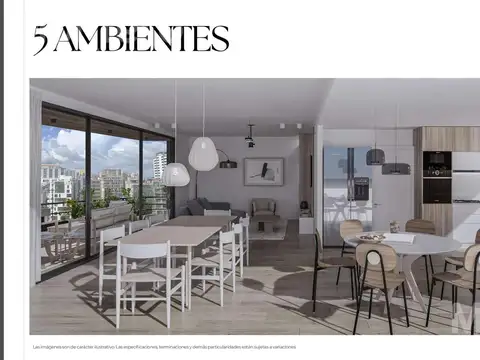 Departamento en Venta con 1 cocheras