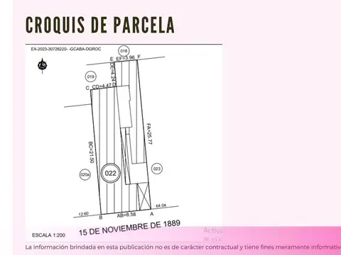 Terreno en Venta de 200,0 m2