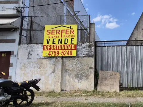 Lote / Galpón 433 MtS ² en Caseros, Tres de Febrero