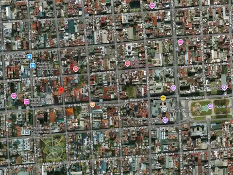 Presidente José Evaristo Uriburu e/ Avenida Rivadavia y Bartolomé Mitre