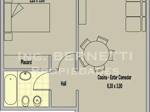 Departamento en Venta en Villa Pueyrredon, USD 82.000