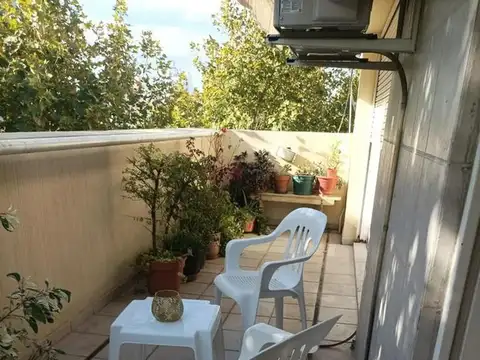 Departamento 2 ambientes con 2 baños