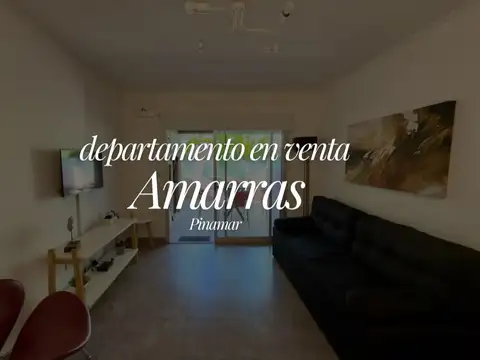 DEPTO 2 AMB CON GAS NATURAL EN AMARRAS - PINAMAR