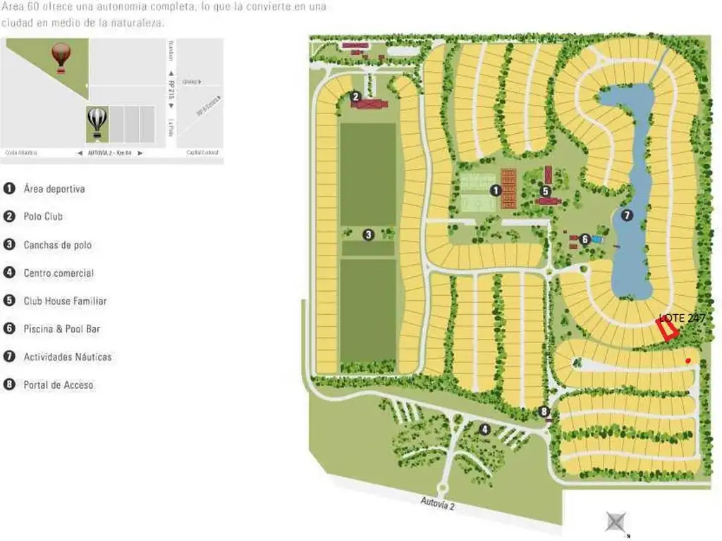 Terreno en Venta en Area 60
