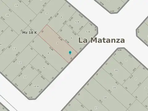 Terreno en Venta en Villa Luzuriaga, USD 104.000