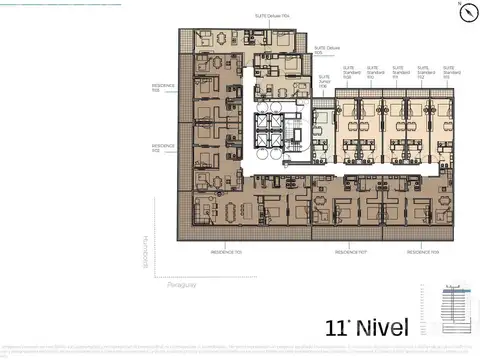 Venta departamento 3 ambientes con terraza propia en Palermo Hollywood
