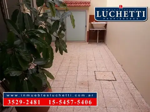 LOFT / MONOAMBIENTE CON PATIO Y PARRILLA