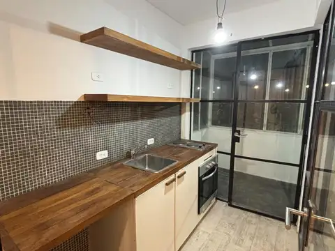 Departamento 2 ambientes con 1 baño