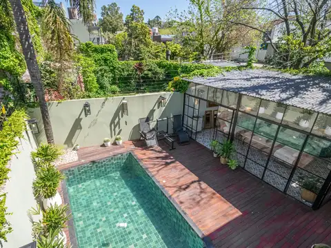 Casa en San Isidro 3 ambientes con pileta y jardin de invierno , dos habitaciones en suite