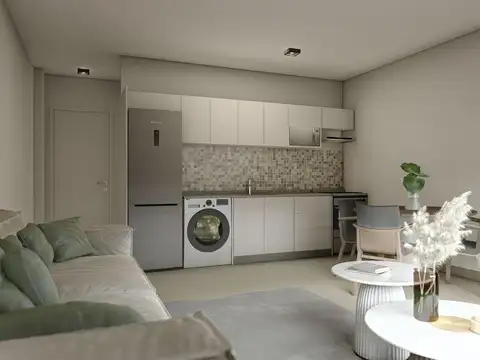 Departamento 2 ambientes con 1 baño