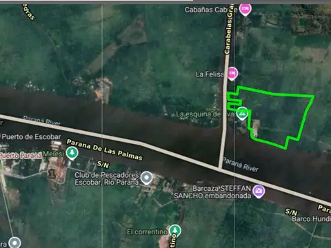 VENTA CAMPO SECCION I RIO PARANÁ Y CARABELAS IDEAL INVERSOR
