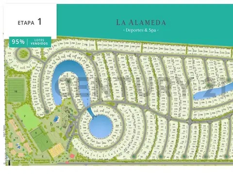 Terreno en Venta 34,27  mts Fondo