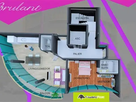 Departamento en Venta al Suroeste