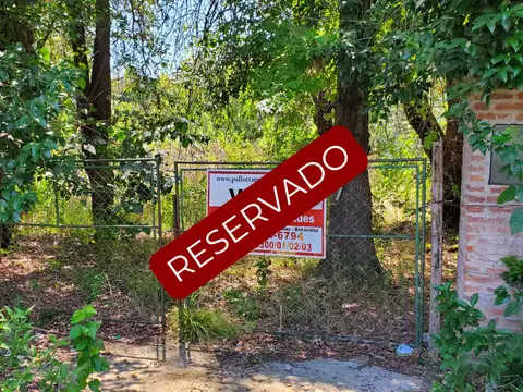 RESERVADO! Lote de 2500 m2 en La Bota