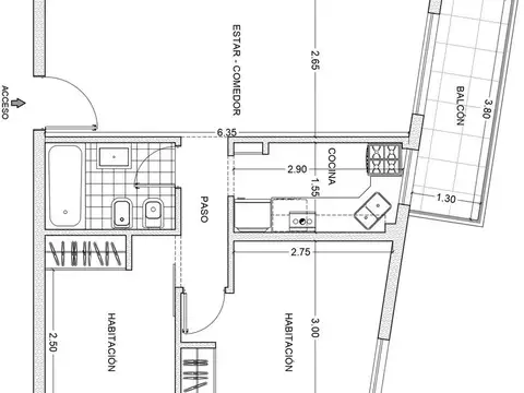 Departamento en Venta al Este