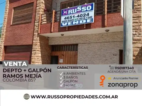 Veta Galpon Departamento Ramos Mejia
