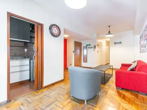 Departamento 2 ambientes con 1 baño