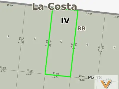 Terreno en Venta de 555,0 m2