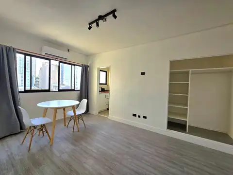 Venta Departamento monoambiente, vista lateral frente, Centro
