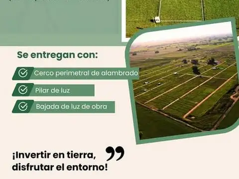 VENTA LOTE EN GENERAL RODRIGUEZ