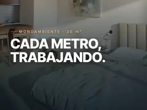 Departamento en Venta de 1 dormitorio