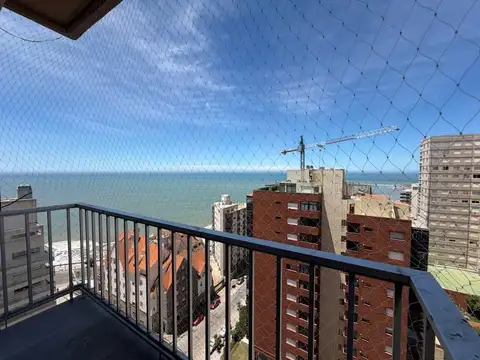 2 Ambientes con cochera y vista al mar