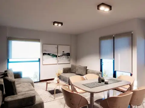 Departamento 2 ambientes con 1 baño