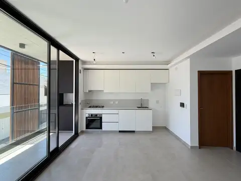 Alquiler PH contemporáneo a estrenar, 2 ambientes con balcón corrido al frente 