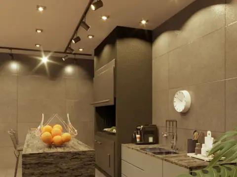 Departamento 2 ambientes con 1 baño