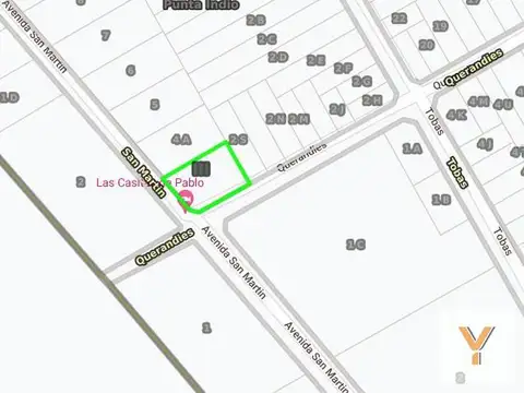 Terreno en Venta en Punta Indio, USD 43.000
