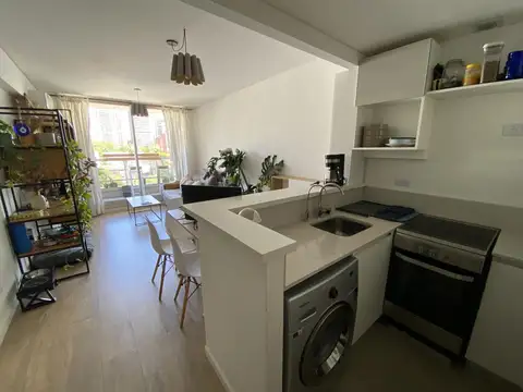 Departamento 2 ambientes con 1 baño