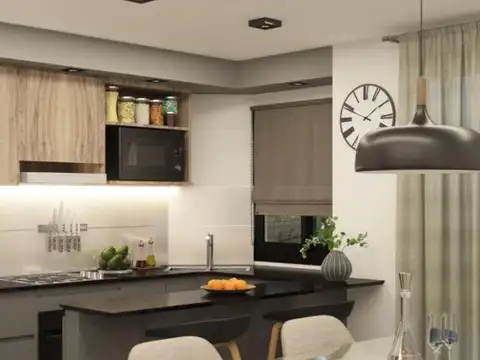 Departamento 2 ambientes con 1 baño