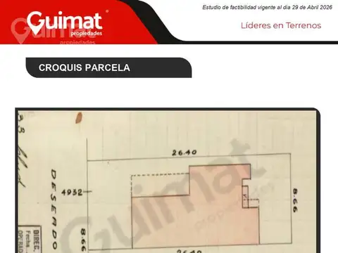 Terreno en Venta de 228,0 m2