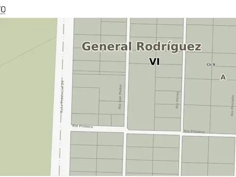 VENTA LOTE 2,5 HA INDUSTRIALES  GENERAL RODRÍGUEZ