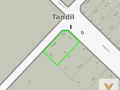 Terreno en Venta de 374,0 m2