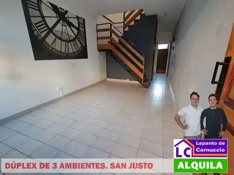 Casa 3 ambientes con 1 baño