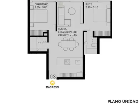 Departamento en Venta en Pichincha, Rosario