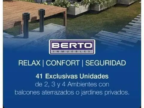 Departamento 3 ambientes con 2 baños