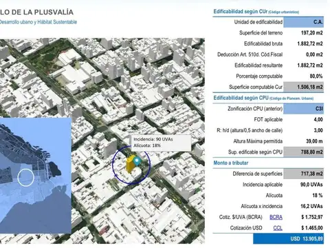 Terreno en Venta en San Cristobal, USD 345.000