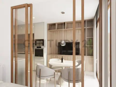 Departamento 3 ambientes con 2 baños