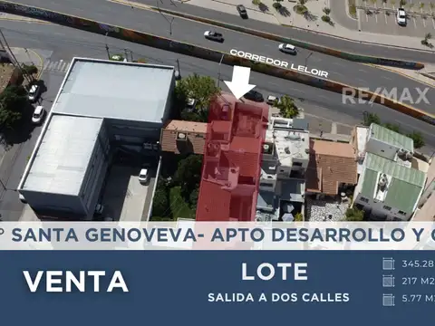 4 dptos y lote apto desarrollo en venta, neuquen.